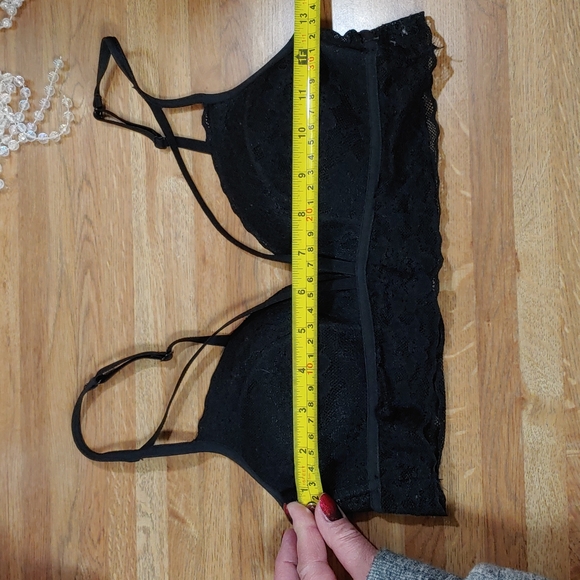 PINK Victoria's Secret Lightly Padded Lace Bralette S - Picture 12 of 12
